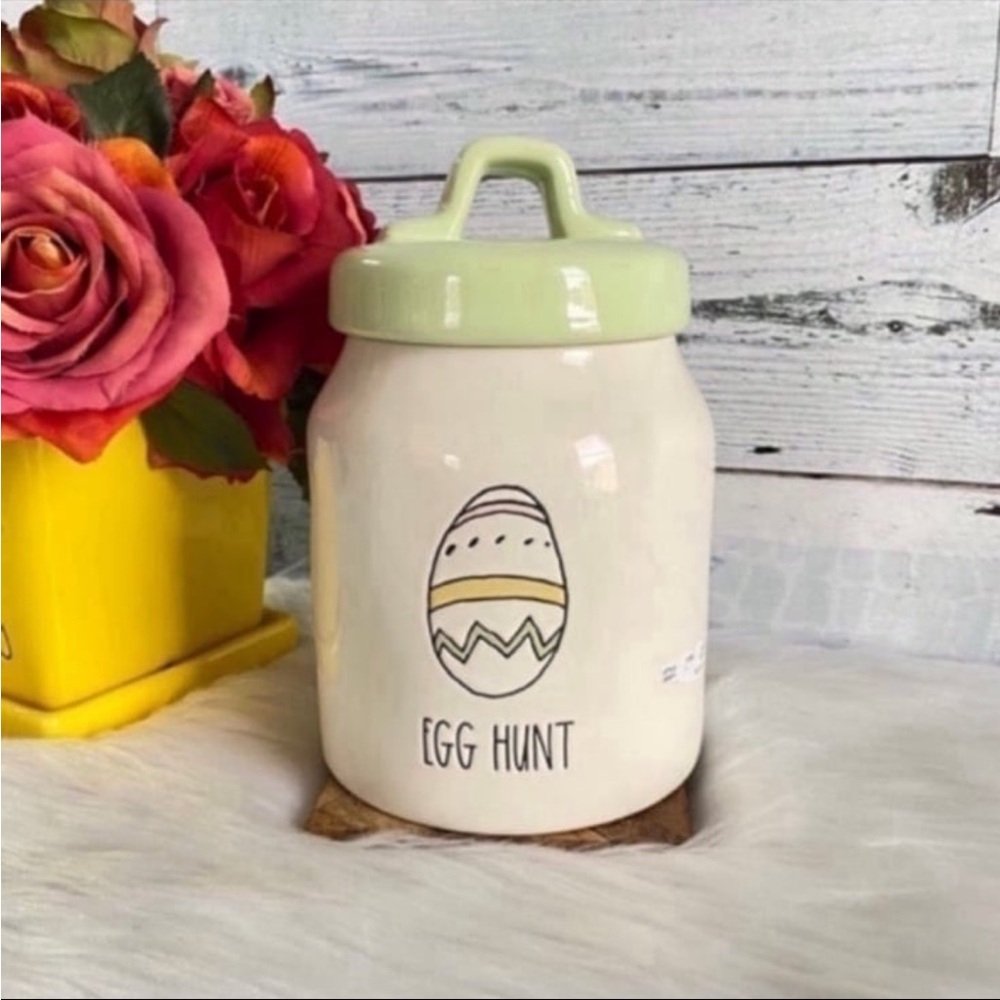 Rae Dunn EGG HUNT Spring Easter Canister